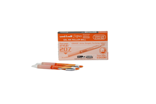 صورة قلم يوني بول برتقالي umn207fضغاط 0.7